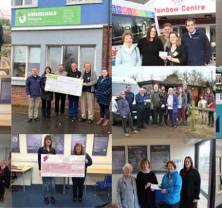 Cable Services donates over £50,000 to local charities