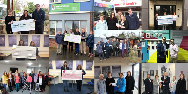 Cable Services donates over £50,000 to local charities