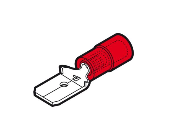 Cembre PVC Insulated Male Disconnect Terminals