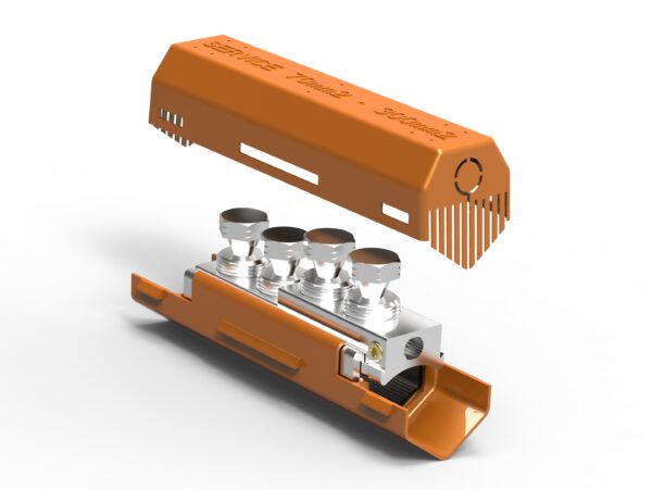 TE Connectivity UST Underground Universal Low Voltage Straight Joint Connector - Insulated