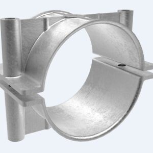 Prysmian Aluminium Two Bolt Cleat (Epoxy Coated)