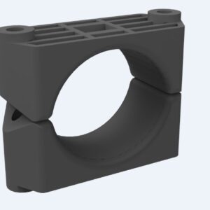 Prysmian Plastic Two Bolt Cable Cleat (Standard)