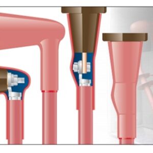 TE Connectivity Raychem Heat-shrink Bushing Boots up to 17.5 kV