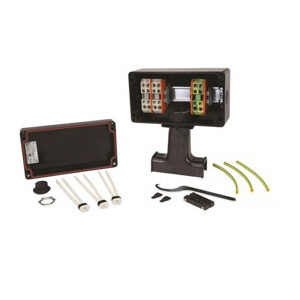 nVent Raychem Multiple-Entry Power/Tee Connection with Polymer Junction Box