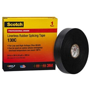 3M Scotch® 130C Linerless Rubber Splicing Tape