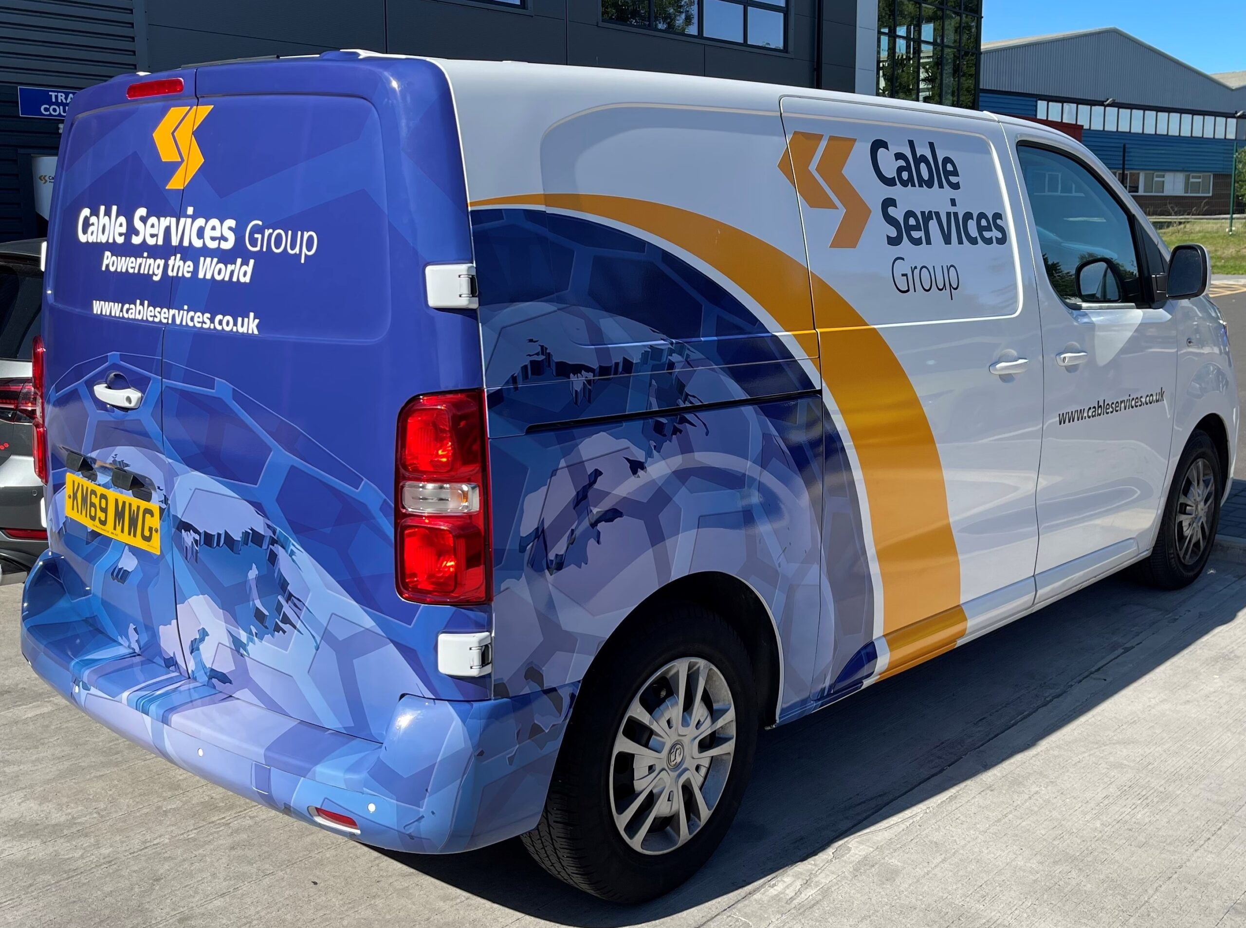 Our NEW Cable Services fresh vehicle fleet look for 2022! Cable Services