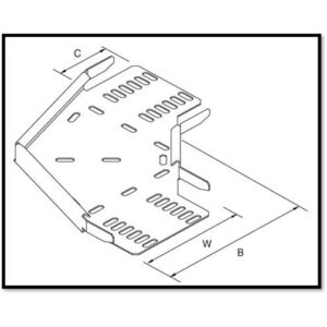 Unistrut Medium Duty 45 Degree Bends