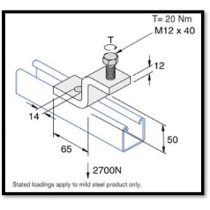 Unistrut P1983 Beam Clamp