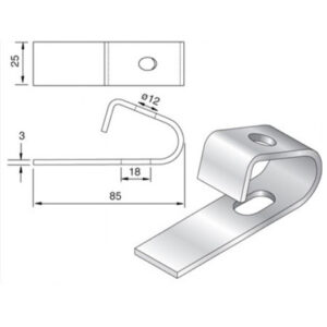 Unistrut Z10 Beam Clamp