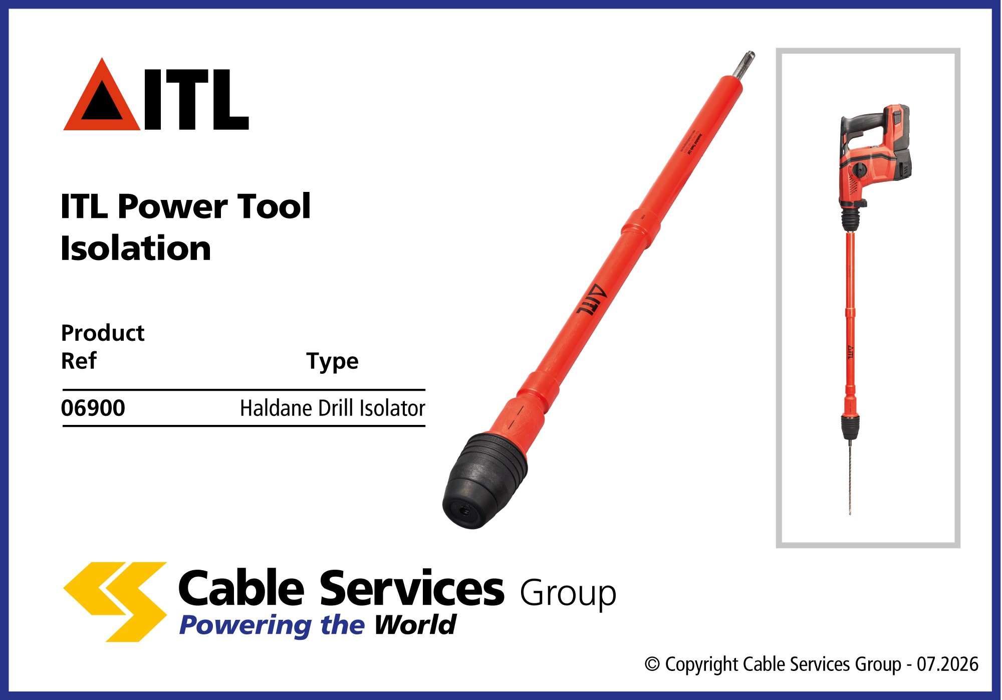 ITL Power Tool Isolation table